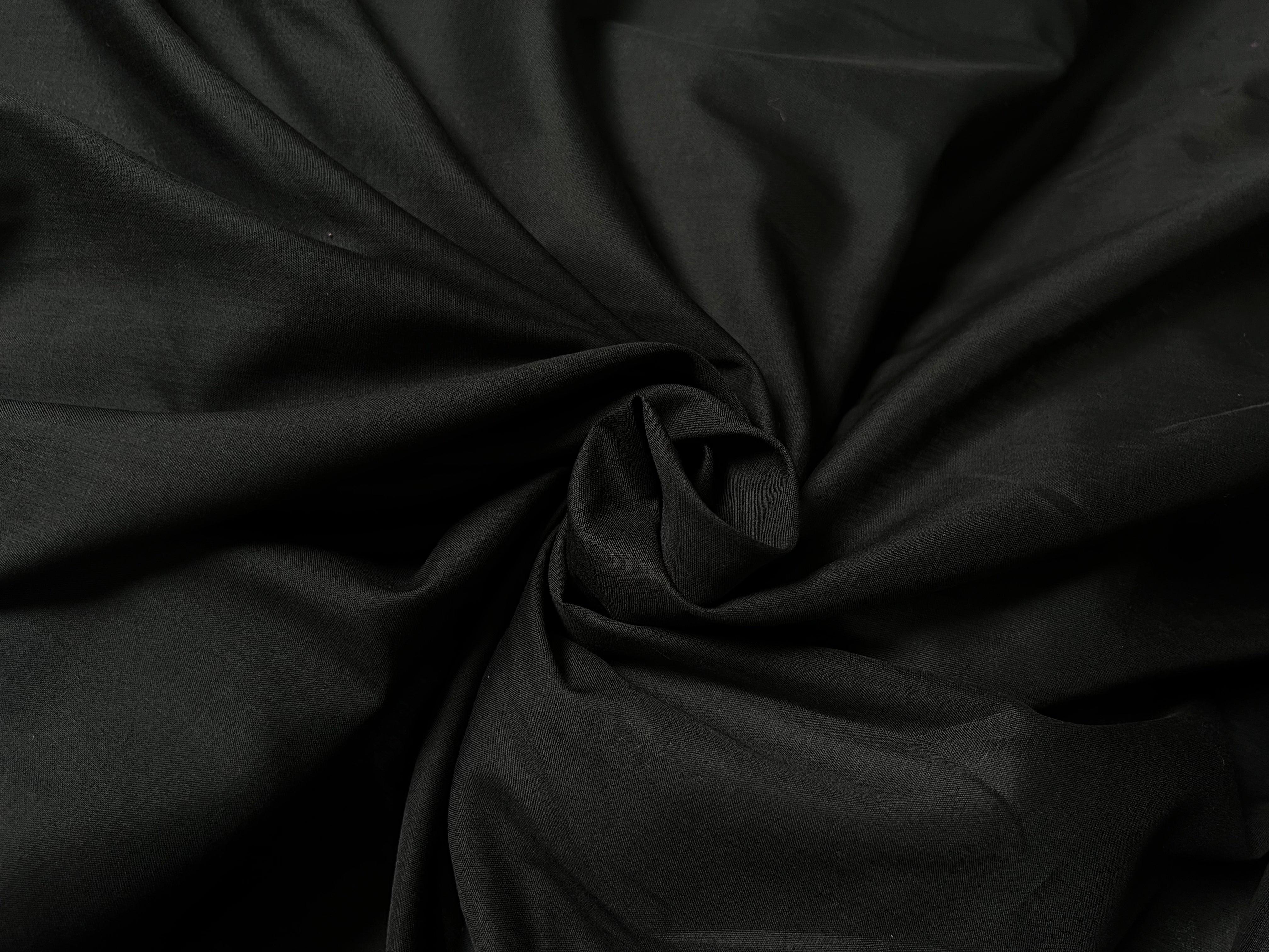 Toile textilène noire pas chère - Tissus Price