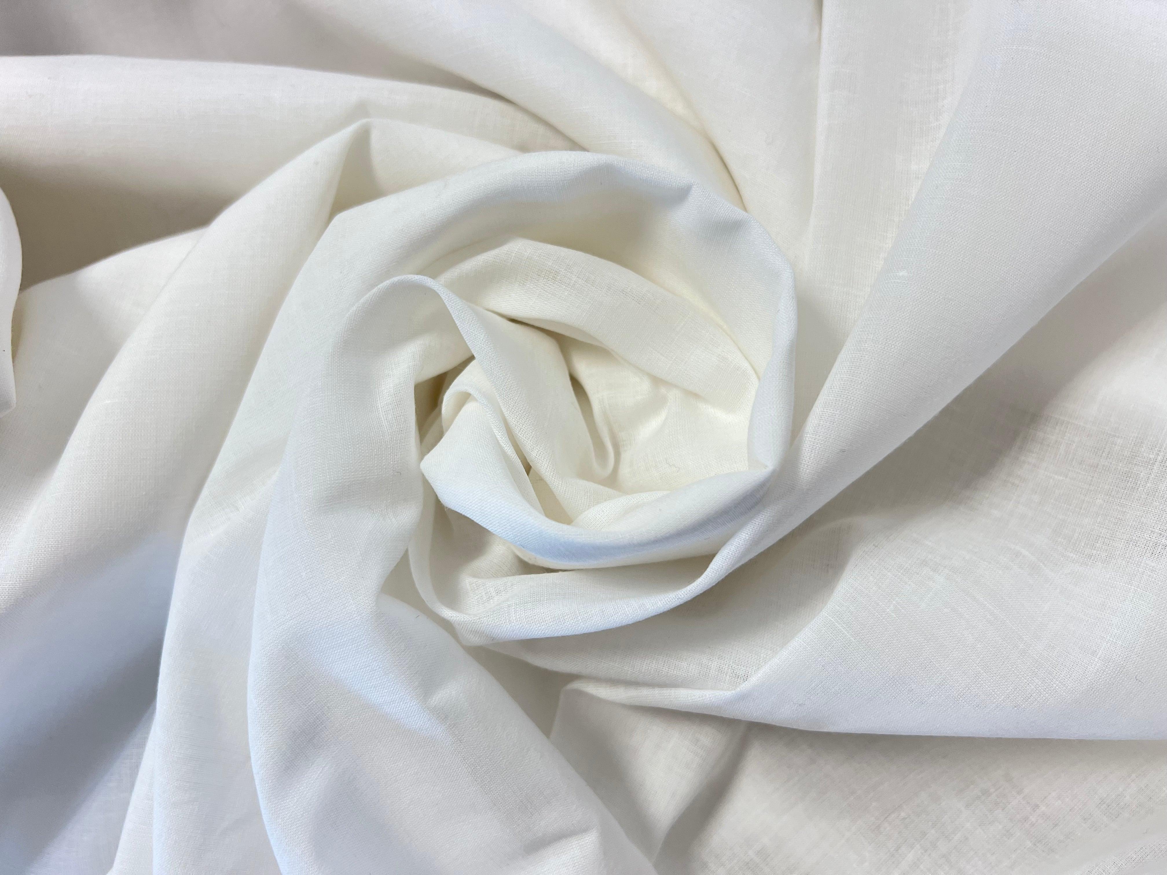 Chiffon Jersey coton blanc (tee-shirt)