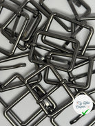 BOUCLE CEINTURE ARGENTE NOIR 35MM - My Little Coupon