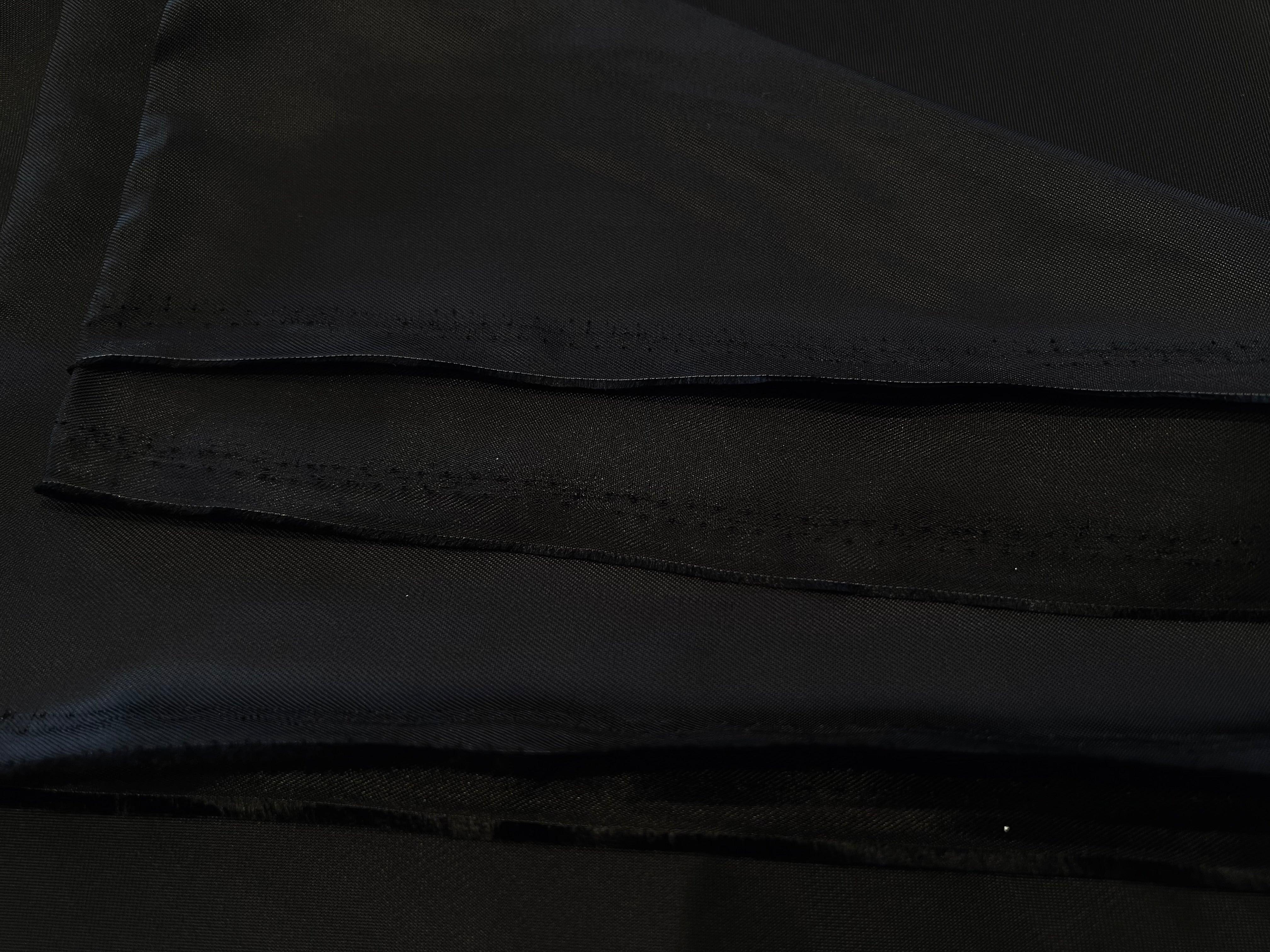 DOUBLURE 100% VISCOSE BLACK - My Little Coupon - tissu - coudre