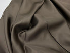 DOUBLURE SATIN VISCOSE MARRON GLACÉ - coupon de tissu de 3 mètres - My Little Coupon - tissu - coudre