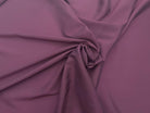 DOUBLURE TAFFETAS STRETCH AUBERGINE- coupon de tissu de 3 mètres - My Little Coupon - tissu - coudre