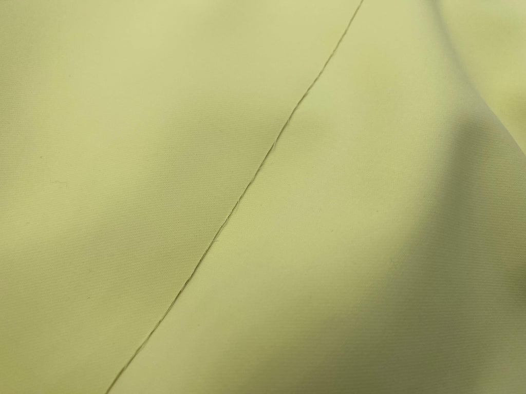 GABARDINE TECHNIQUE TOUCHER NÉOPRÈNE VANILLE CITRONNÉE DOUBLE ÉTOFFE - coupon de tissu de 3 mètres - My Little Coupon - tissu - coudre